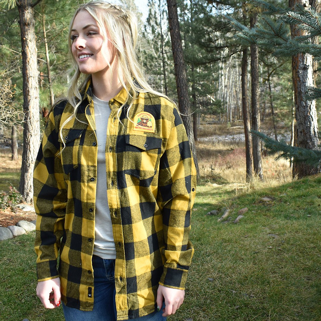 Smokey Bear Prevent Flannel (Unisex) - WYR