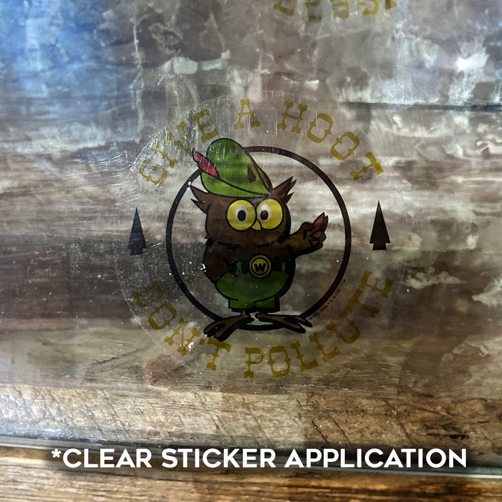 Smokey Bear & Woodsy Owl Decals - WYR
