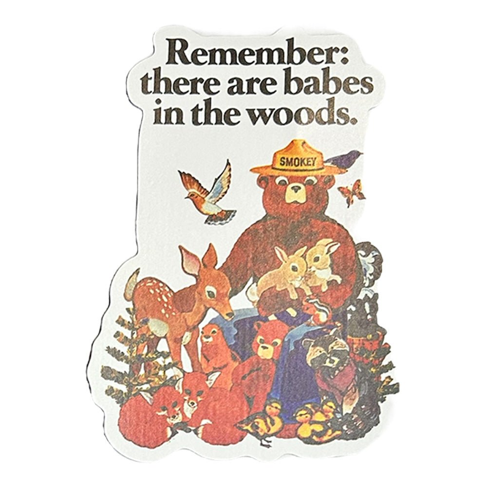 Smokey Bear & Woodsy Owl Decals - WYR