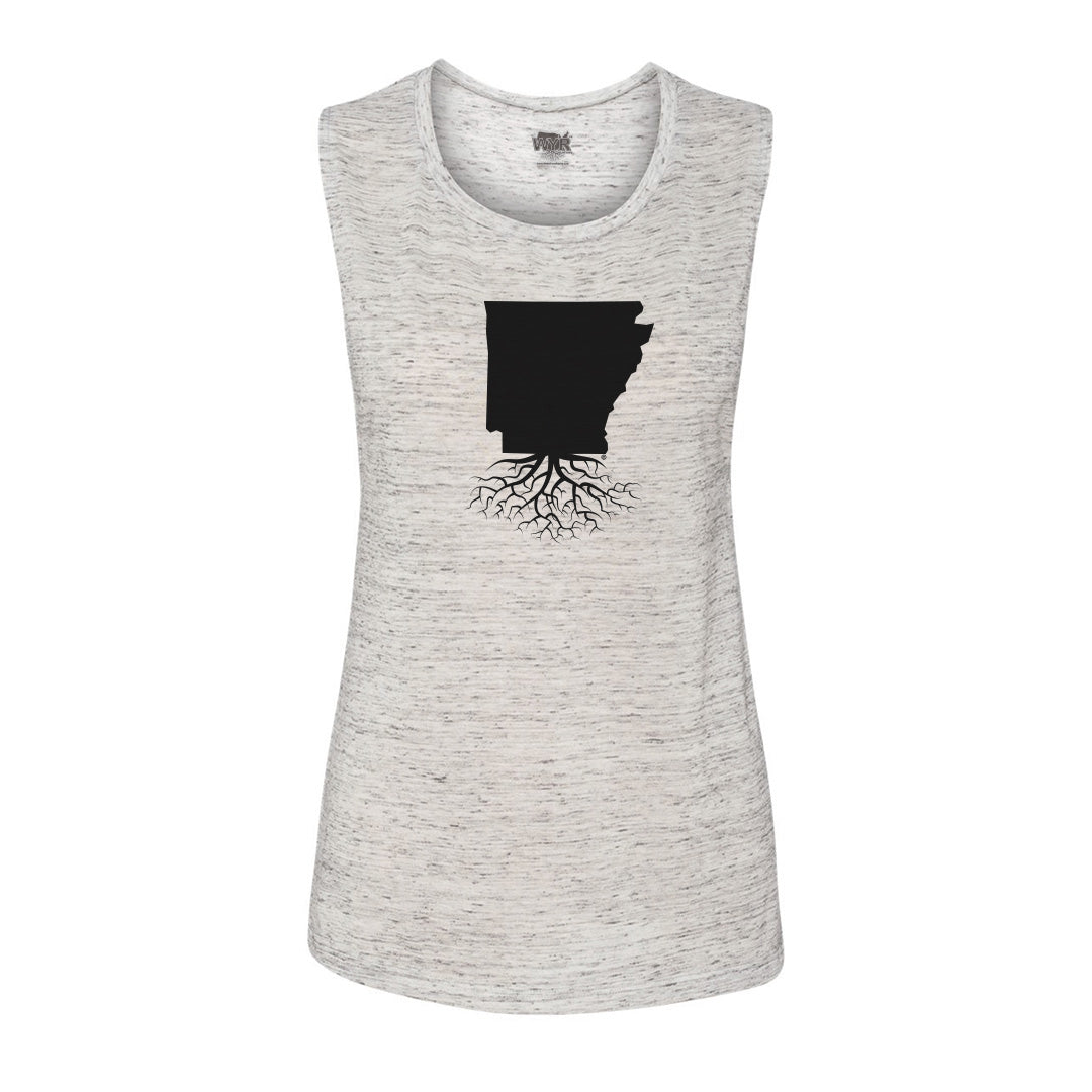 Arkansas Women's Muscle Tank