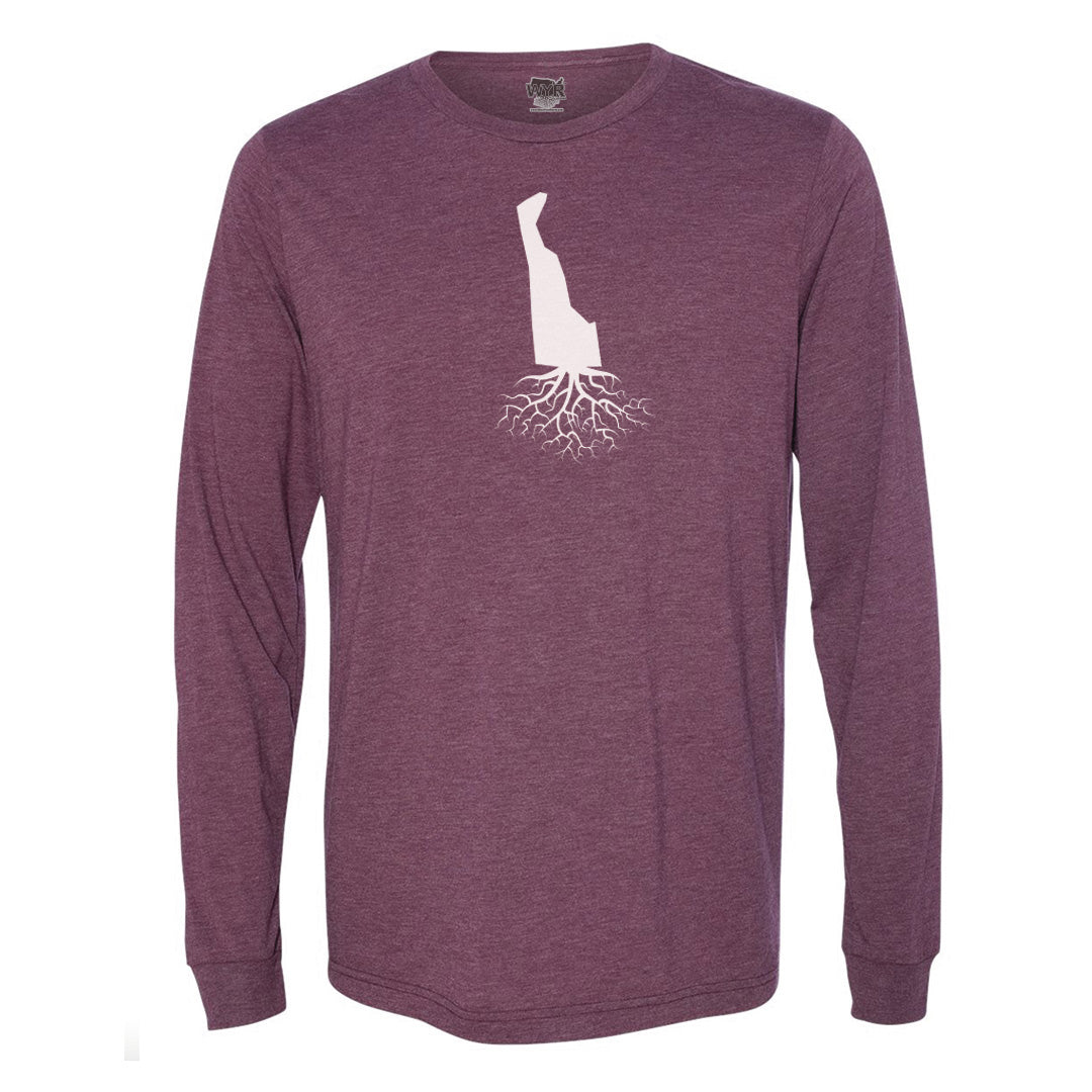 Delaware Long Sleeve Crewneck Tee