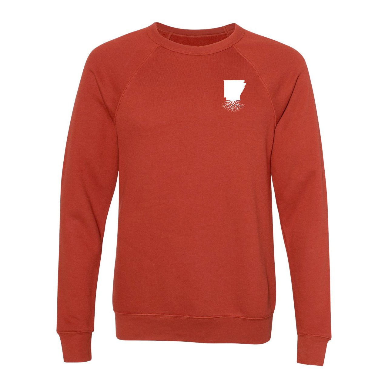 Arkansas Unisex Sponge Fleece Crewneck Sweatshirt - WYR
