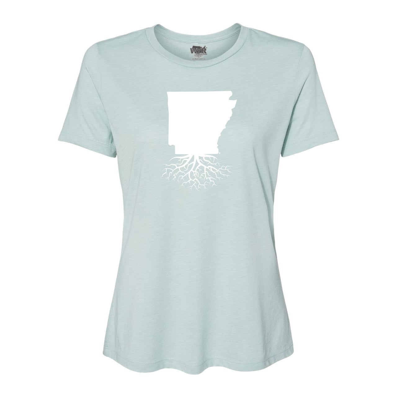 Arkansas Women's Crewneck Tee - WYR