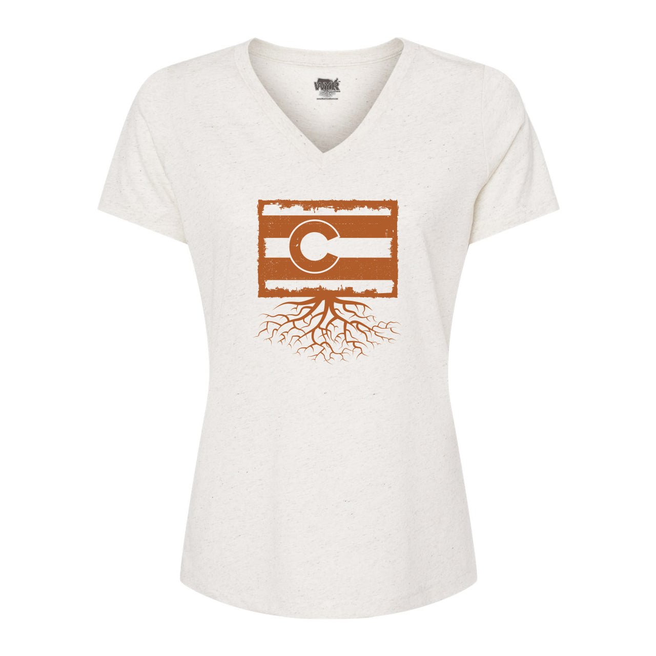 Colorado Women's V-Neck Tee - WYR