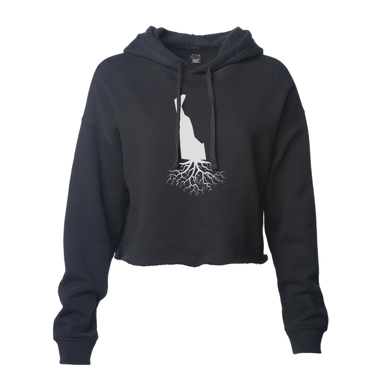 Delaware Roots Crop Hoodie - Hoodies