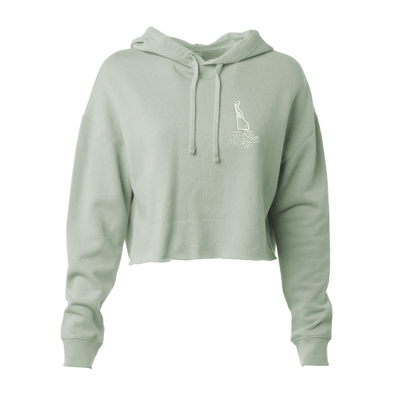 Delaware Roots Crop Hoodie - WYR