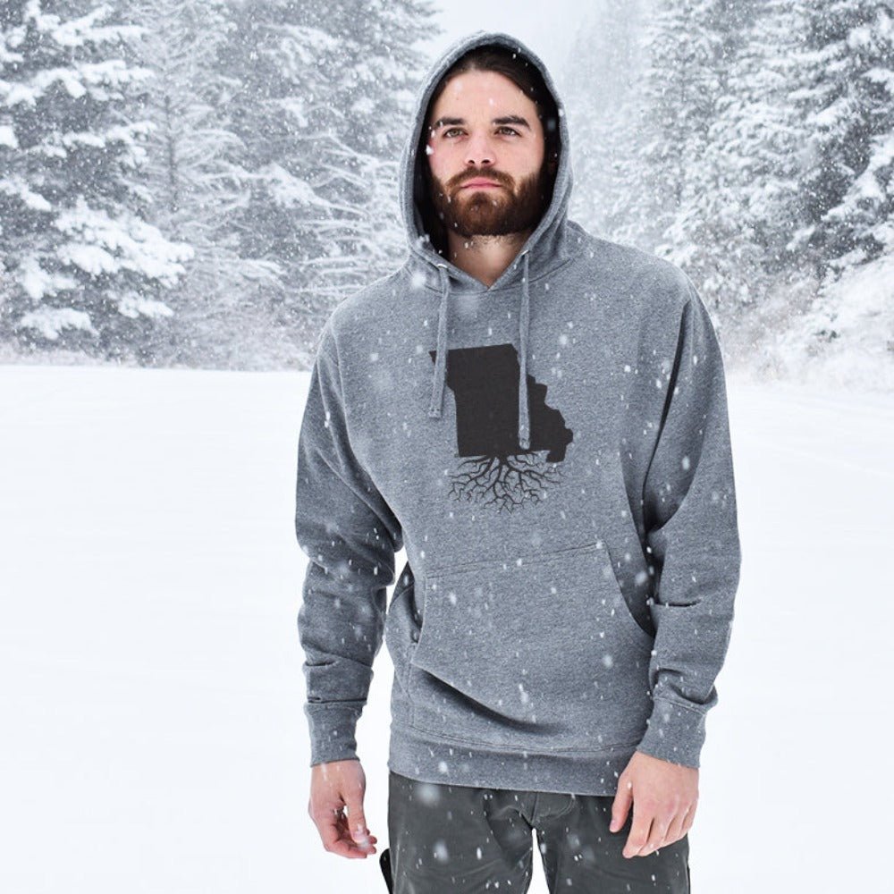 Men's Mid-Weight Pullover Hoodie - Hoodies