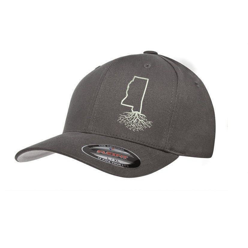 Mississippi Roots Structured Flexfit Hat - Hats
