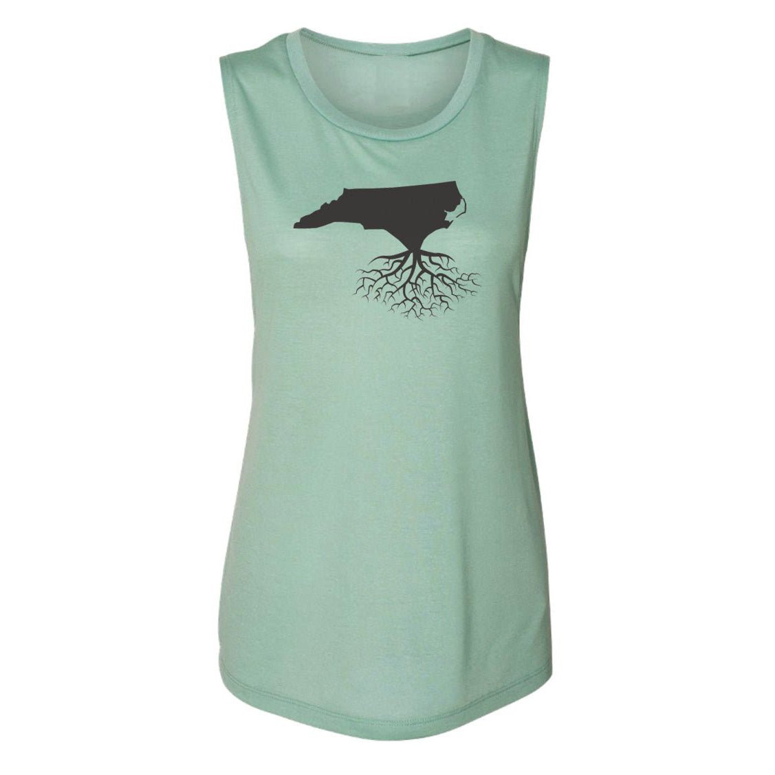 North Carolina Women's Muscle Tank - WYR