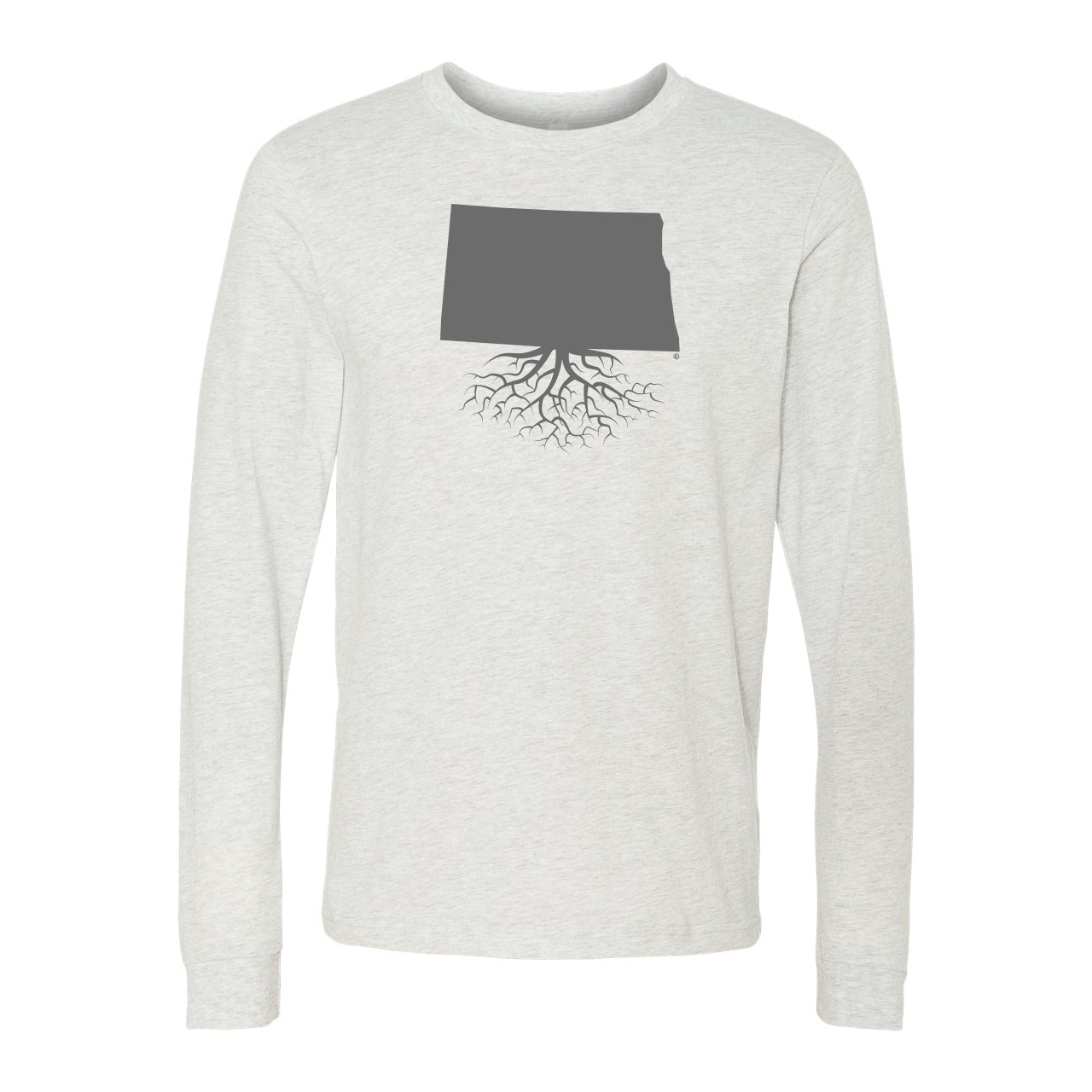 North Dakota Long Sleeve Crewneck Tee - WYR