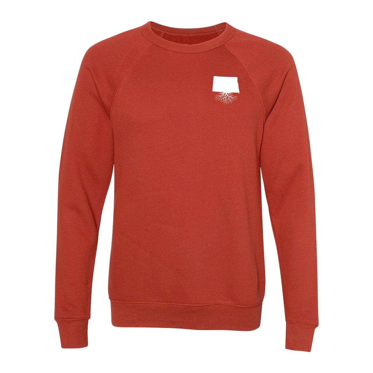 North Dakota Unisex Sponge Fleece Crewneck Sweatshirt - WYR