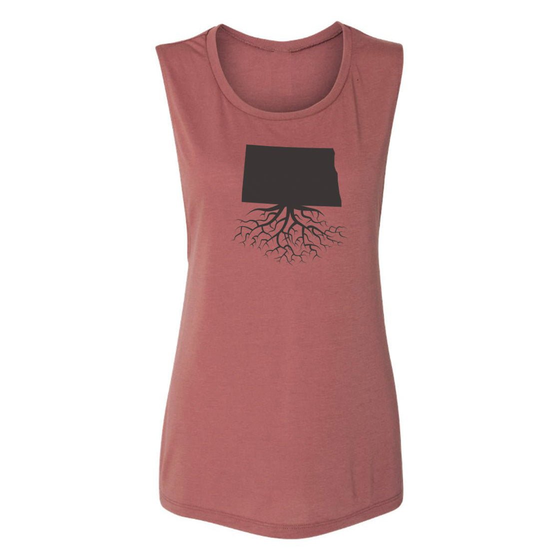 North Dakota Women's Muscle Tank - WYR