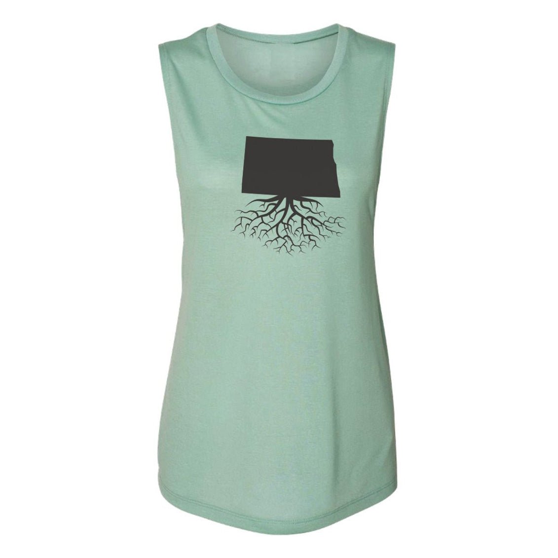 North Dakota Women's Muscle Tank - WYR