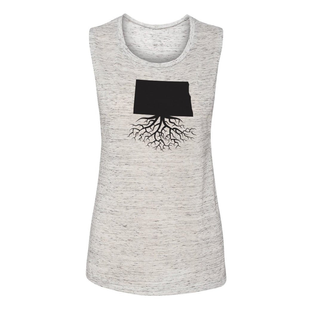 North Dakota Women's Muscle Tank - WYR