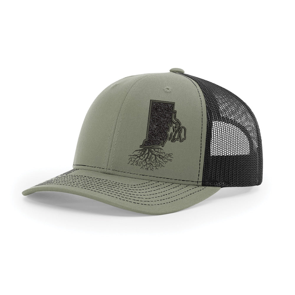 Rhode Island Hook & Loop Trucker Cap - WYR