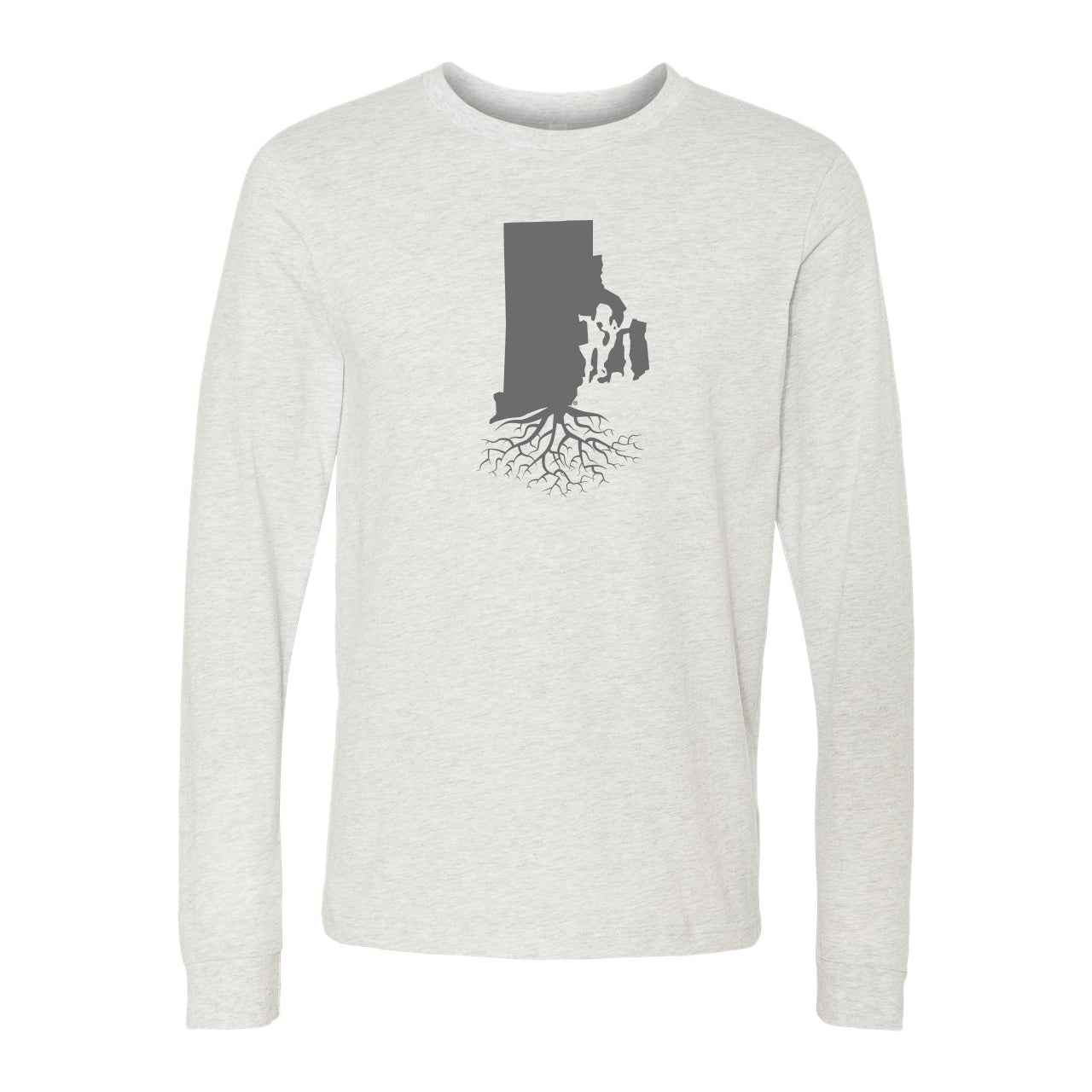 Rhode Island Long Sleeve Crewneck Tee - WYR