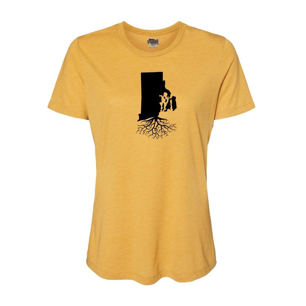 Rhode Island Women's Crewneck Tee - WYR