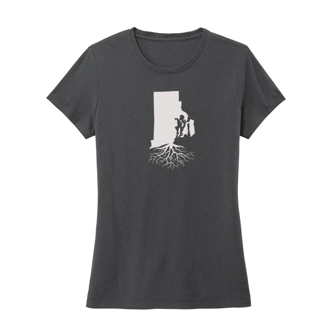 Rhode Island Women's Crewneck Tee - WYR
