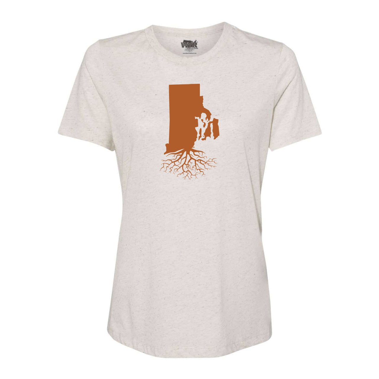 Rhode Island Women's Crewneck Tee - WYR