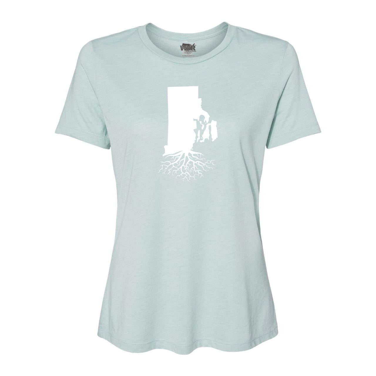Rhode Island Women's Crewneck Tee - WYR