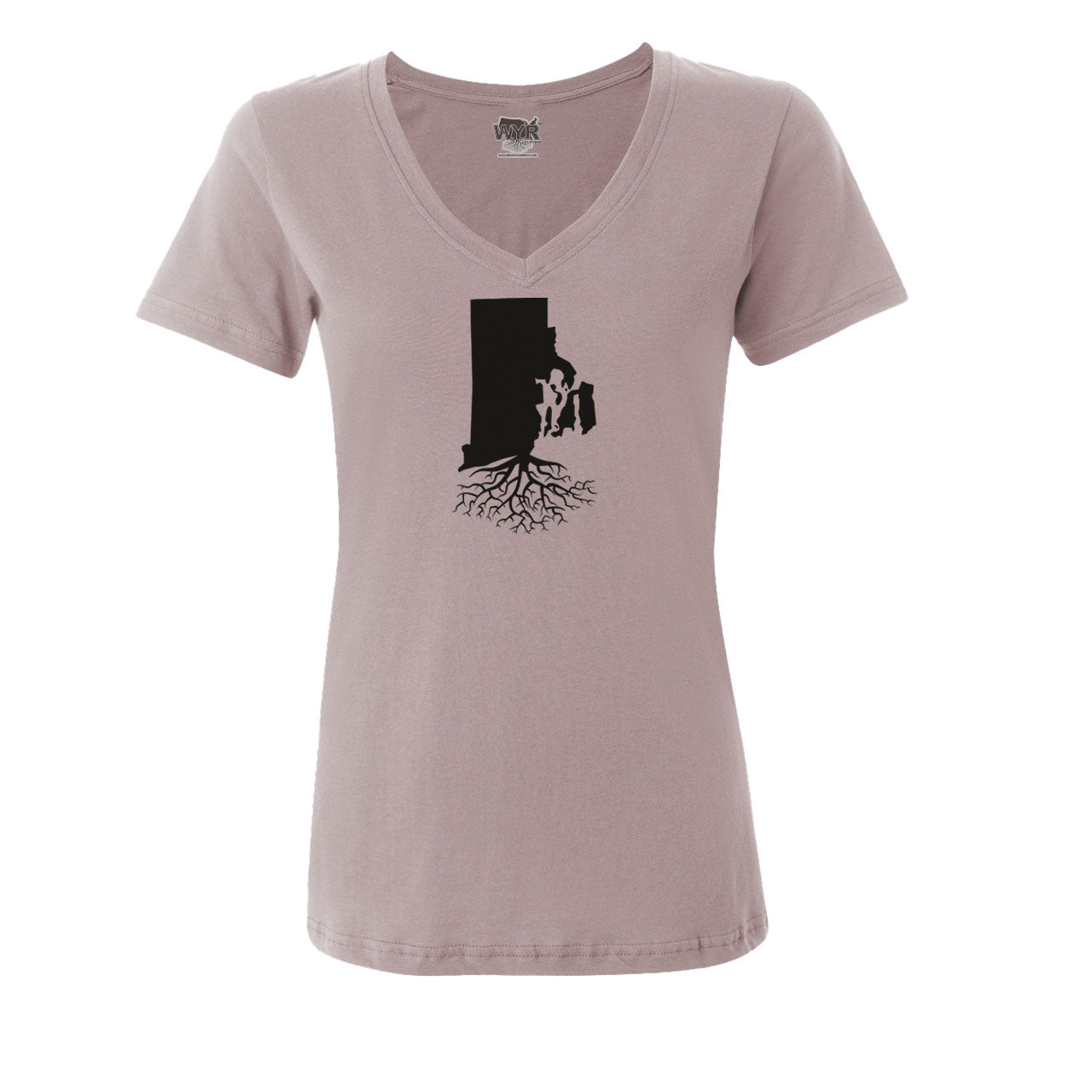 Rhode Island Women's V-Neck Tee - T Shirts