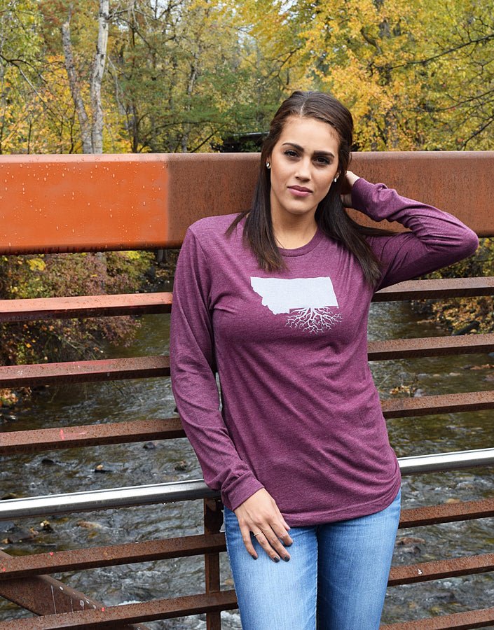 Women's Long Sleeve Crewneck - T Shirts
