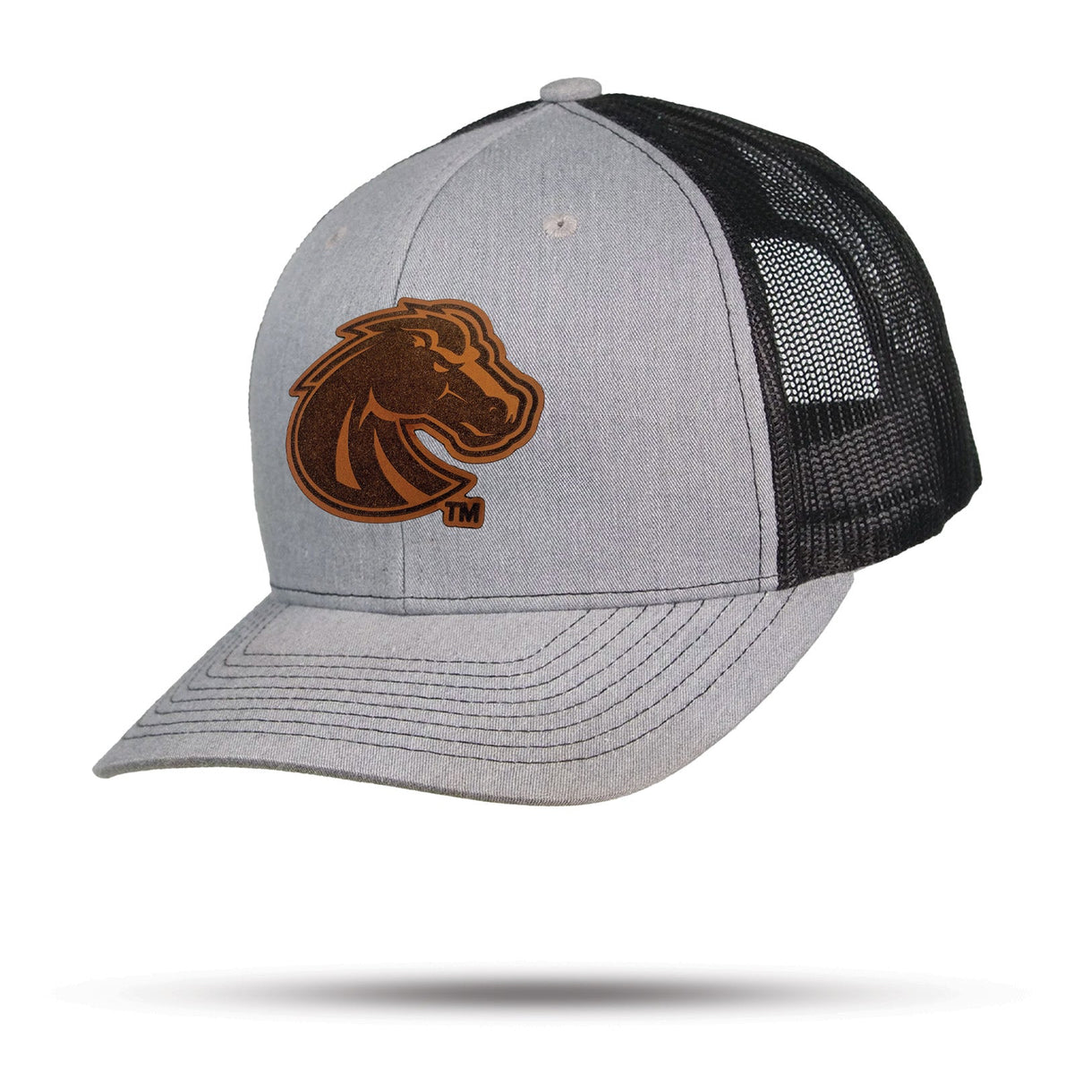 Leather broncos hat online