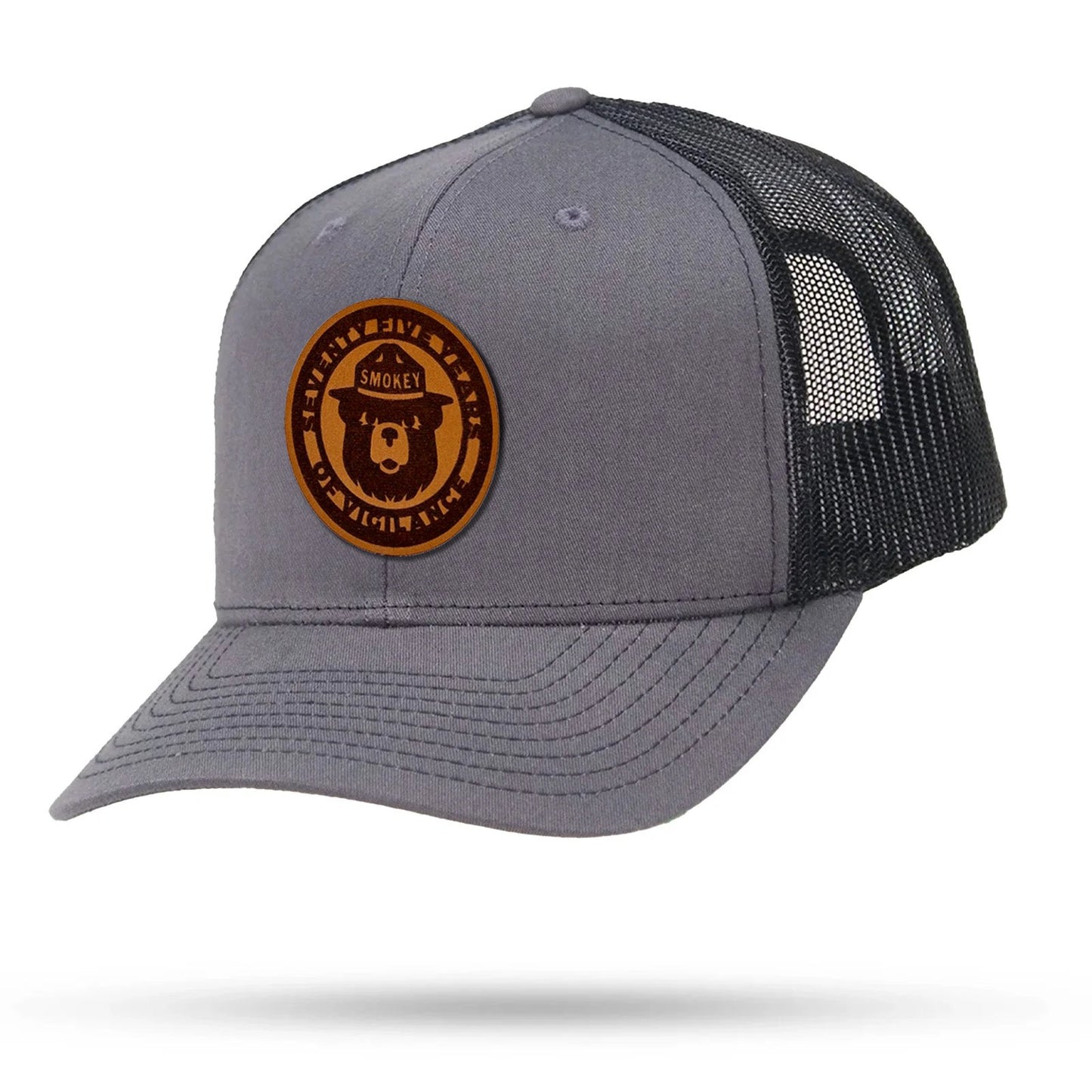 Smokey Bear 80 Years of Vigilance Trucker Snapback Hat - WYR