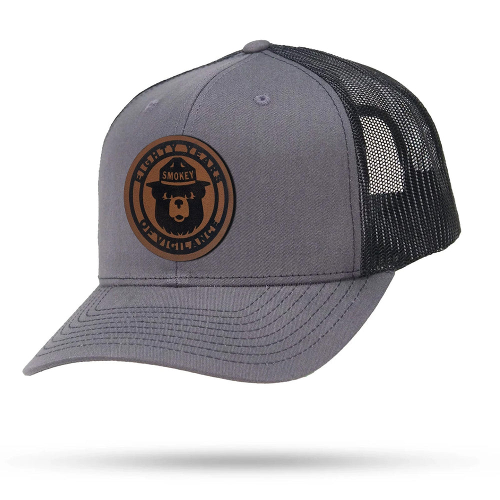 
                  
                    Smokey Bear 80 Years of Vigilance Trucker Snapback Hat - WYR
                  
                