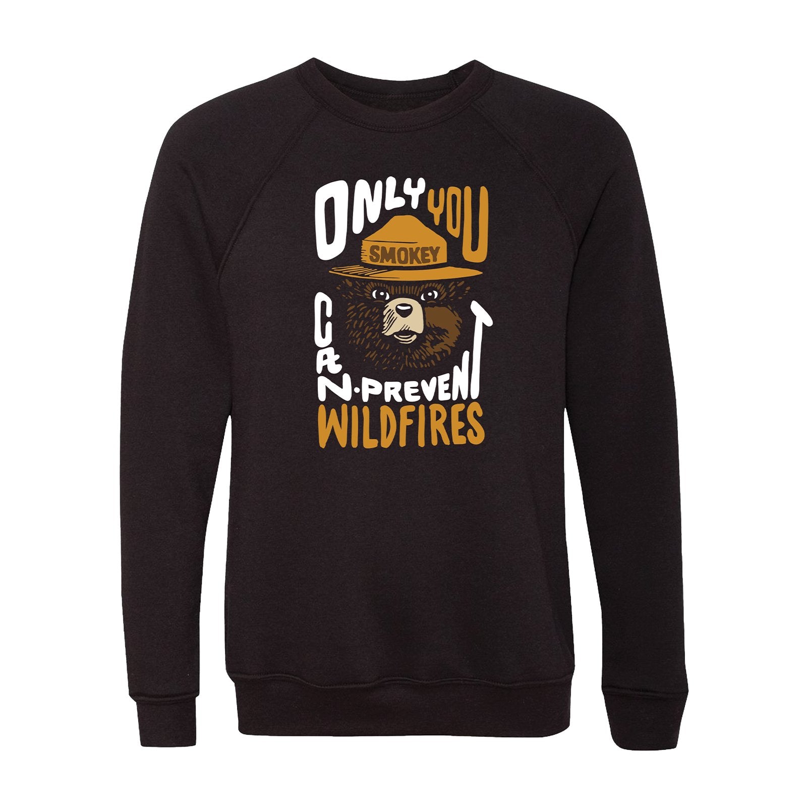 Smokey Bear Since 44' Crewneck Sweatshirt - WYR