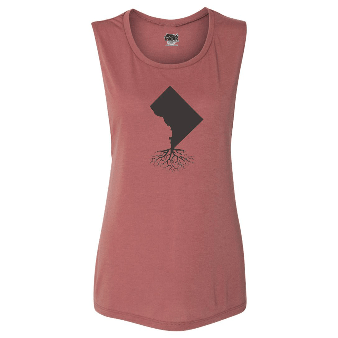 Washington DC Women's Muscle Tank - WYR