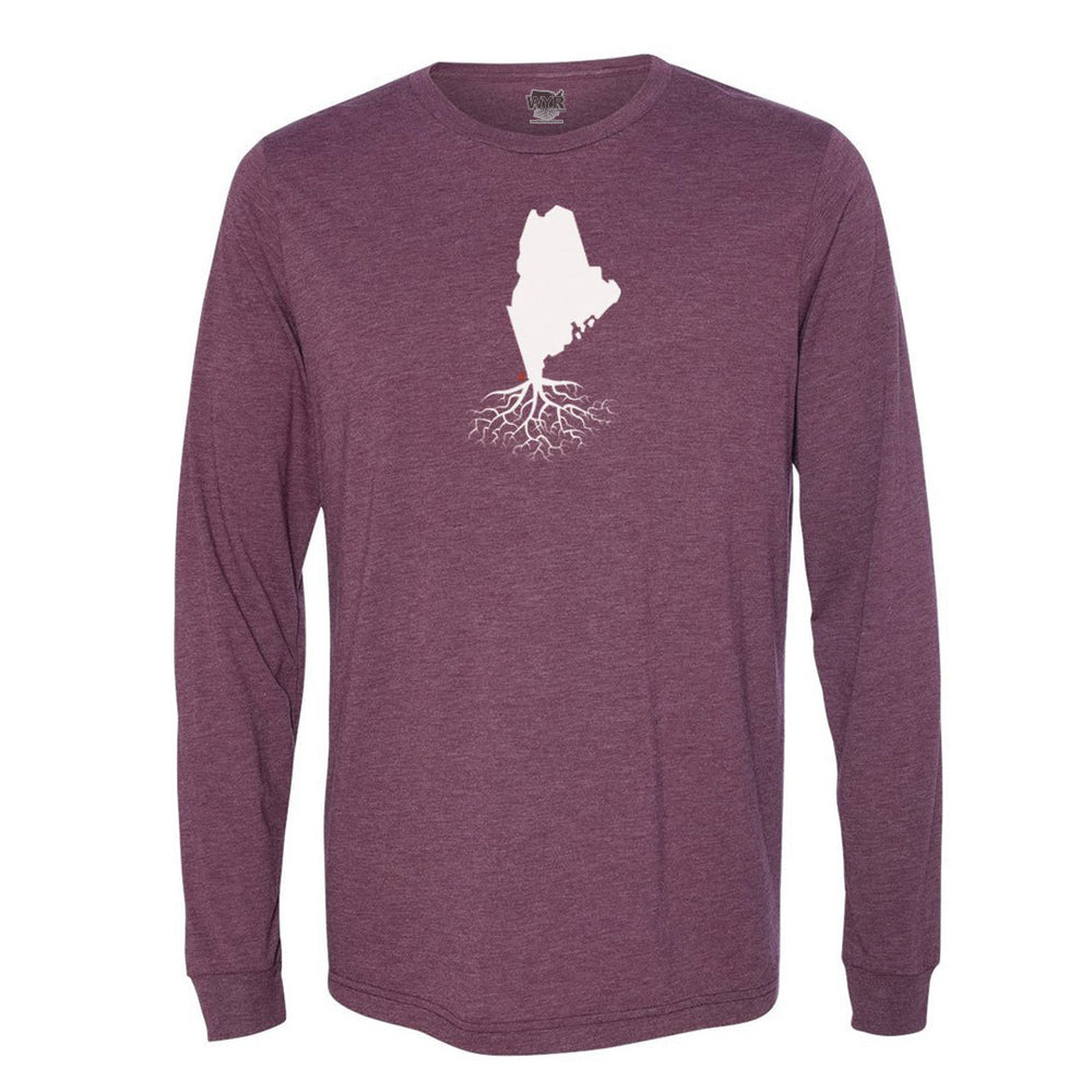 Maine Long Sleeve Crewneck Tee