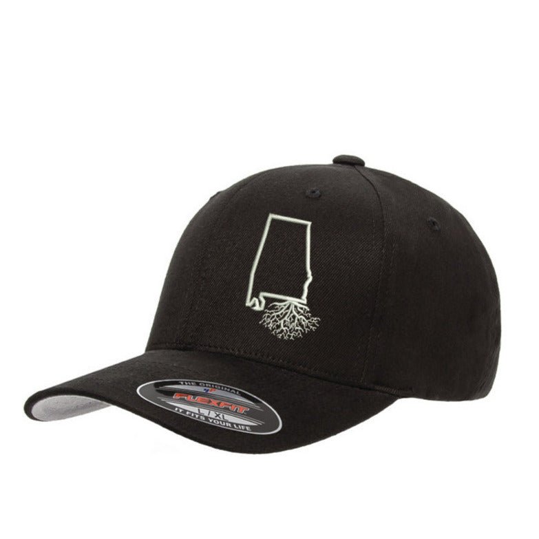 Alabama Roots Structured Flexfit Hat, Wear Your Roots