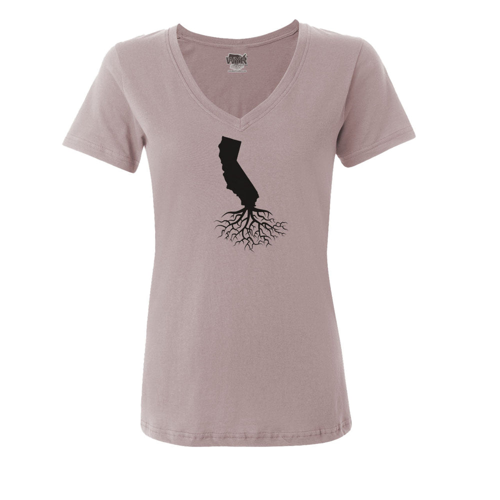 California Women's V-Neck Tee - T Shirts