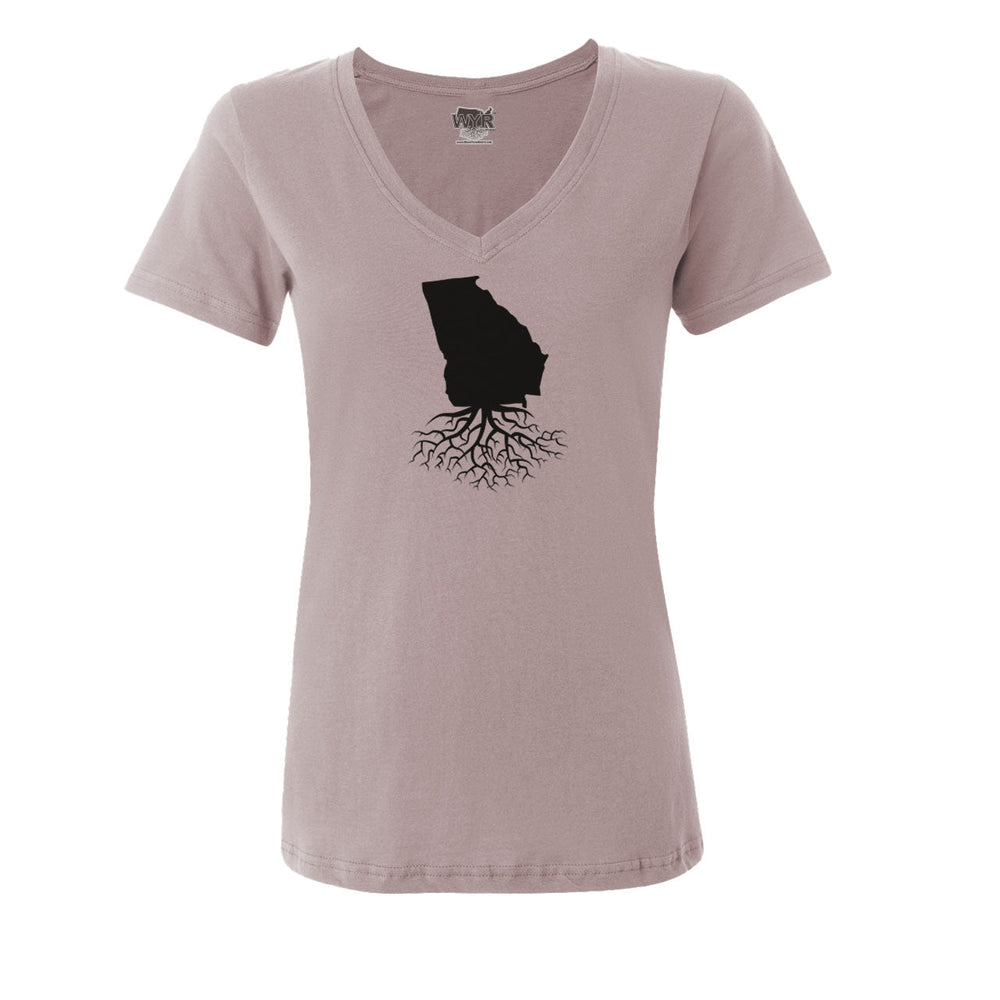 Georgia Women's V-Neck Tee - T Shirts