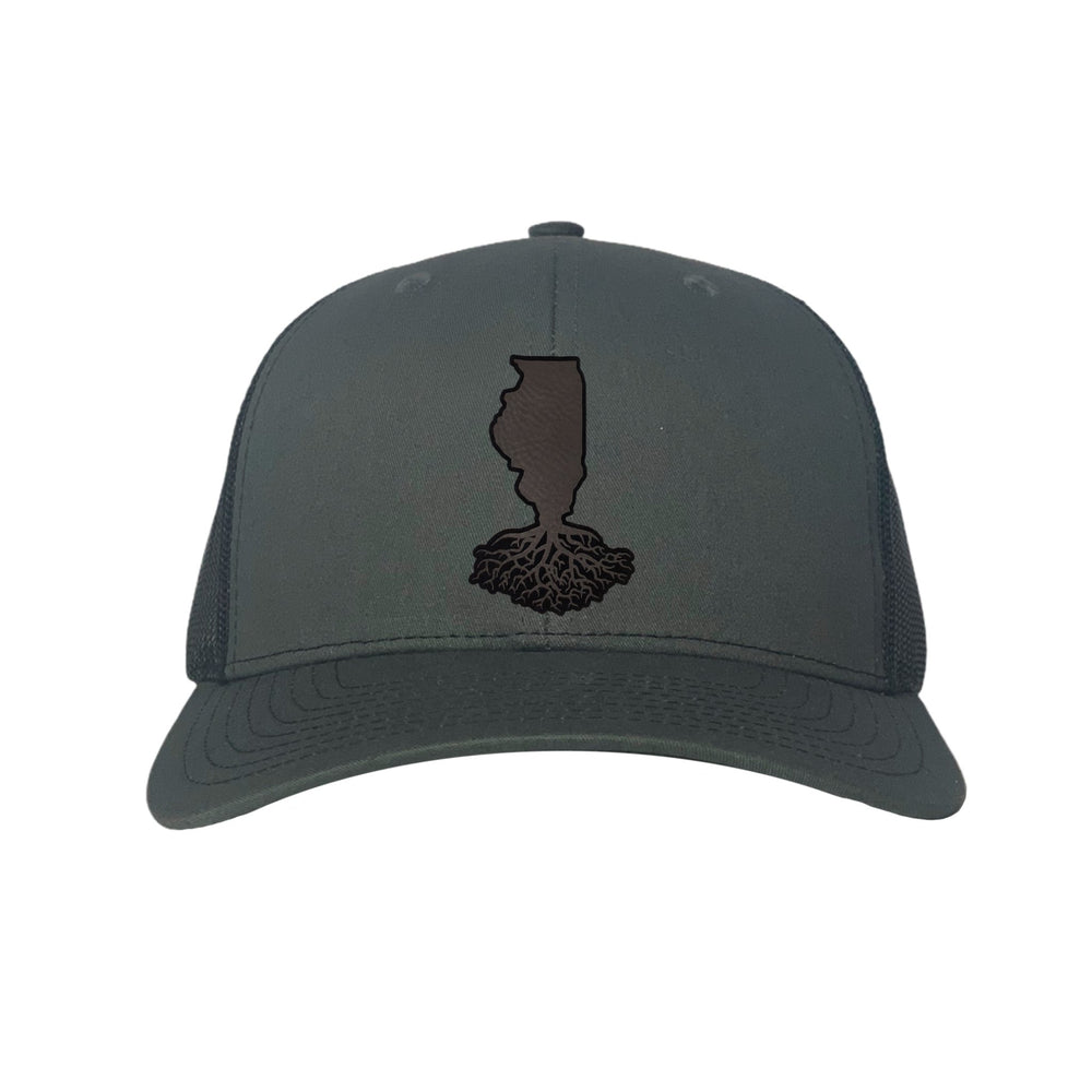 Illinois Roots Patch Trucker Hat - Hats