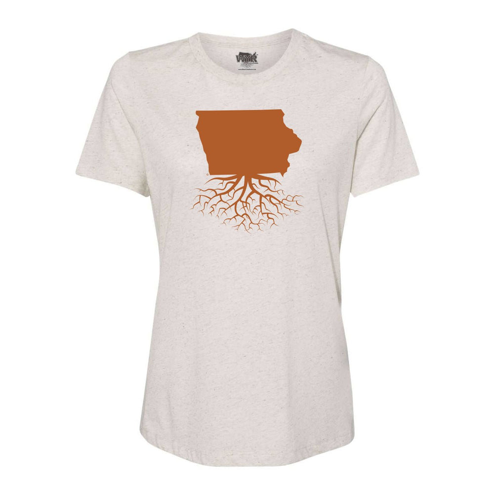 Iowa Women's Crewneck Tee - WYR