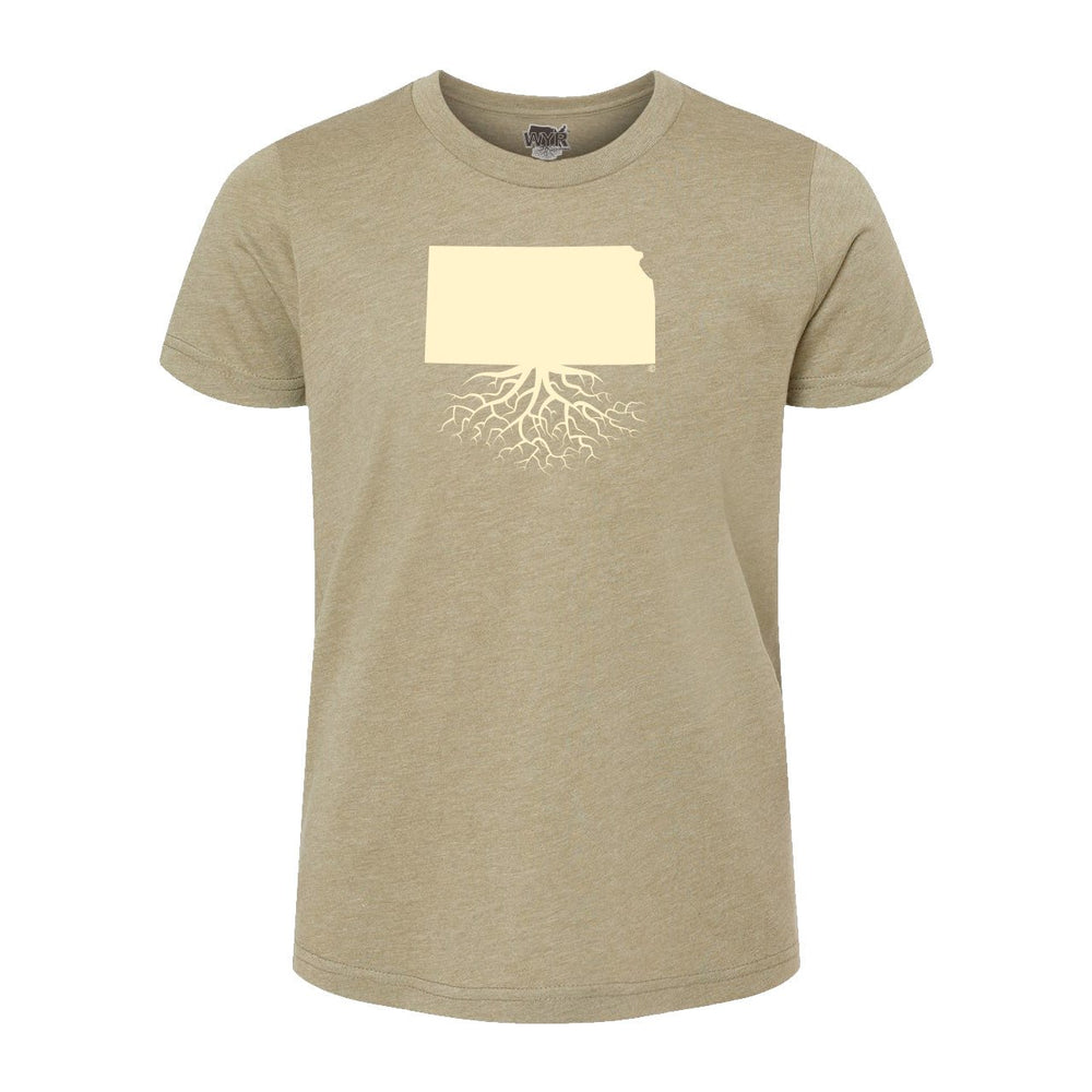 Kansas Youth Crewneck Tee - WYR
