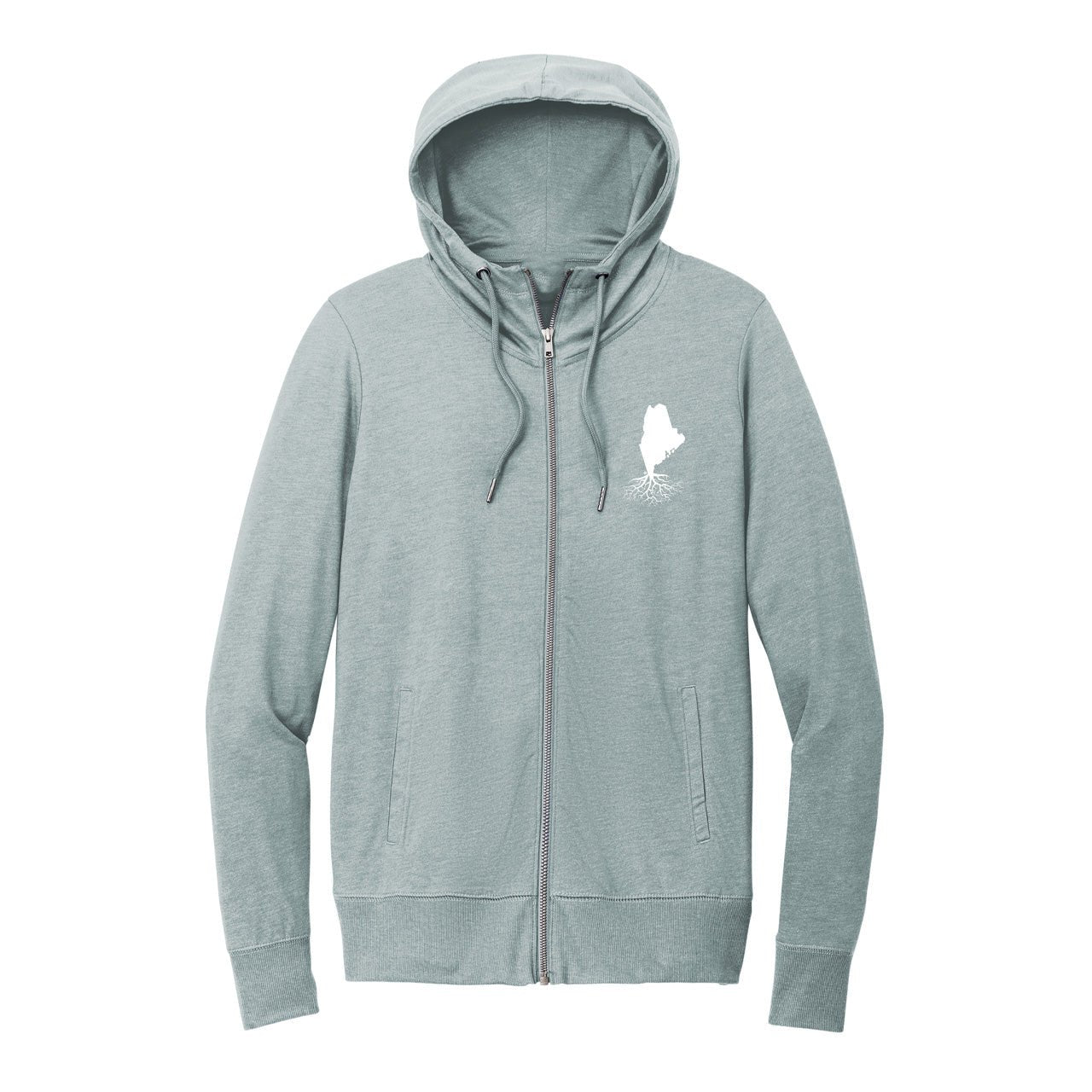 【U LAN】Eve Brushed Two Way Hood Zip-Up Two-Way Zip-Up Hoodie in Sweaters | Vince