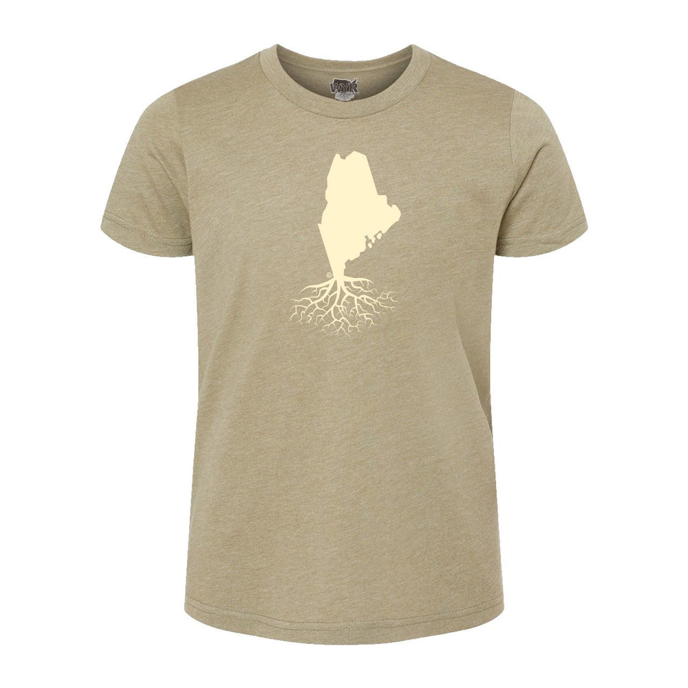 Maine Youth Crewneck Tee - WYR