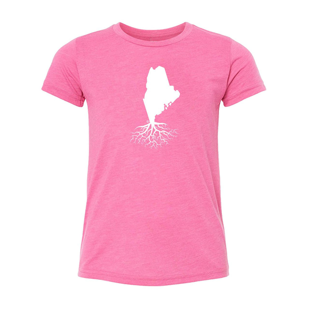 Maine Youth Crewneck Tee - WYR