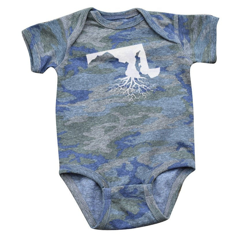 Maryland Lil' Roots Onesie - Youth