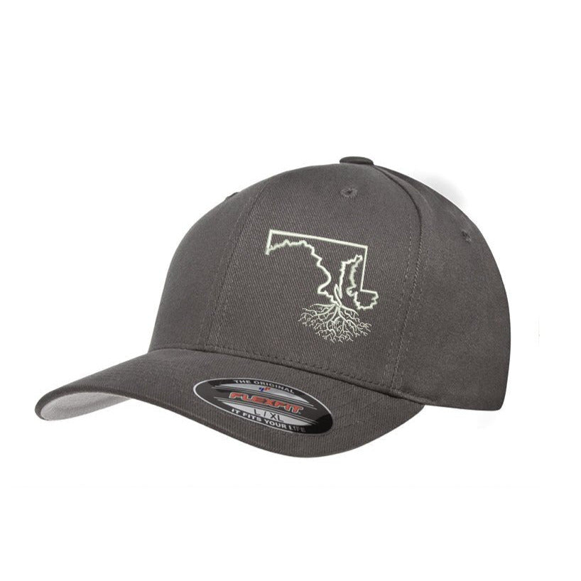 Maryland Roots Structured Flexfit Hat - Hats