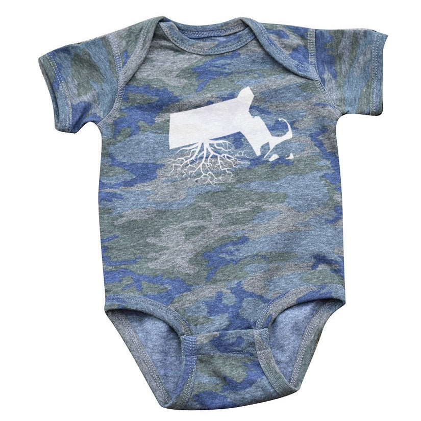 Massachusetts Lil' Roots Onesie - Youth