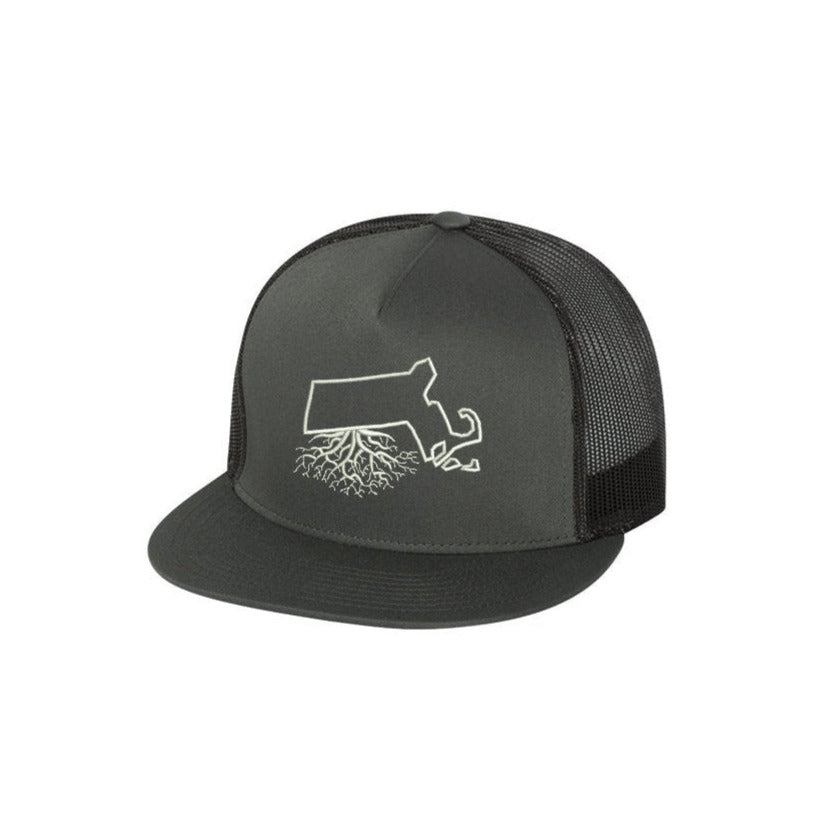 Massachusetts Yupoong | Flatbill Trucker - Hats