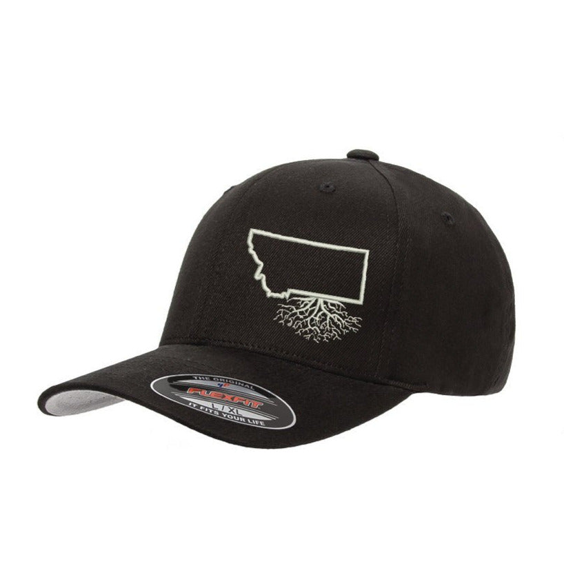 Montana Roots Structured Flexfit Hat - Hats