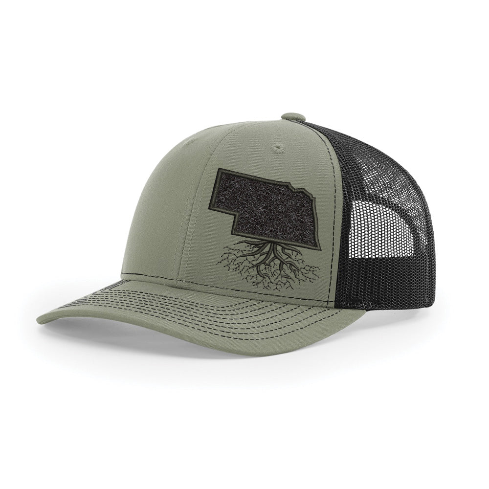 Nebraska Hook & Loop Trucker Cap - WYR