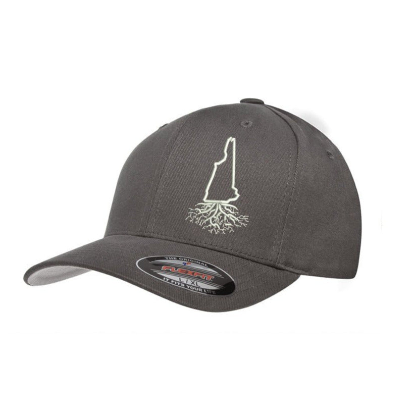 New Hampshire Roots Structured Flexfit Hat - Hats