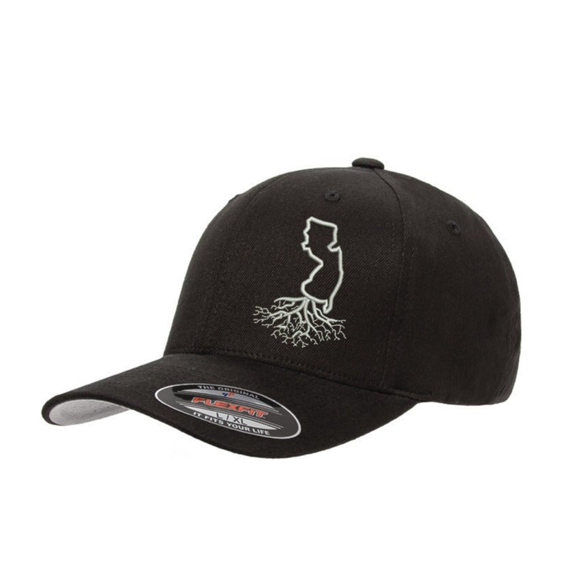 New Jersey Roots Structured Flexfit Hat - Hats