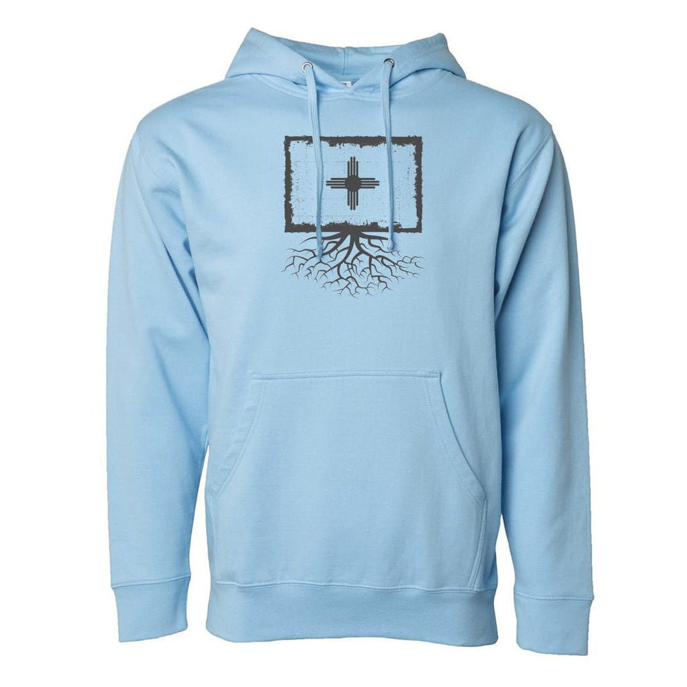 New Mexico Flag Mid-Weight Pullover Hoodie - WYR